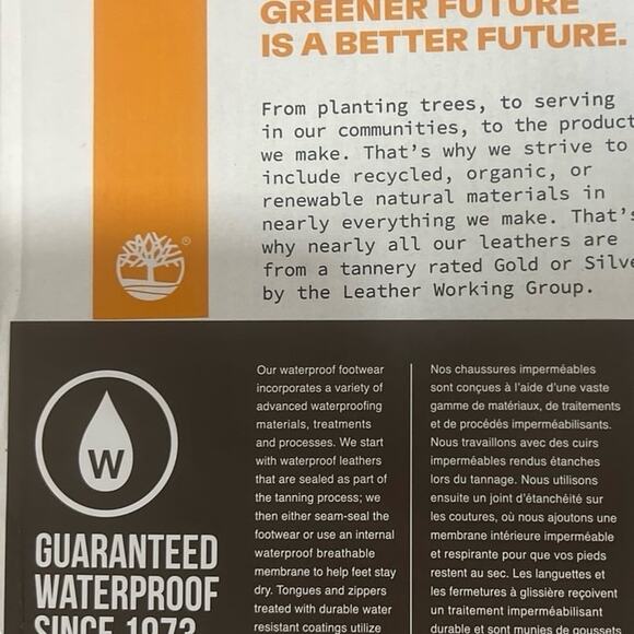 Timberland Premium Waterproof Oxford Men Boots - Wheat Nubuck - Size 13 - Picture 3 of 8